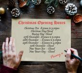 When Does Priory Rentals Close For Christmas? - Christmas Opening Hours