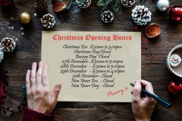 When Does Priory Rentals Close For Christmas? - Christmas Opening Hours